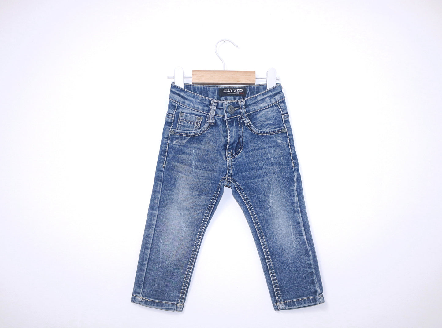 Calças de ganga (jeans) para Bebé Menino de 9 - 12 meses | Clobies