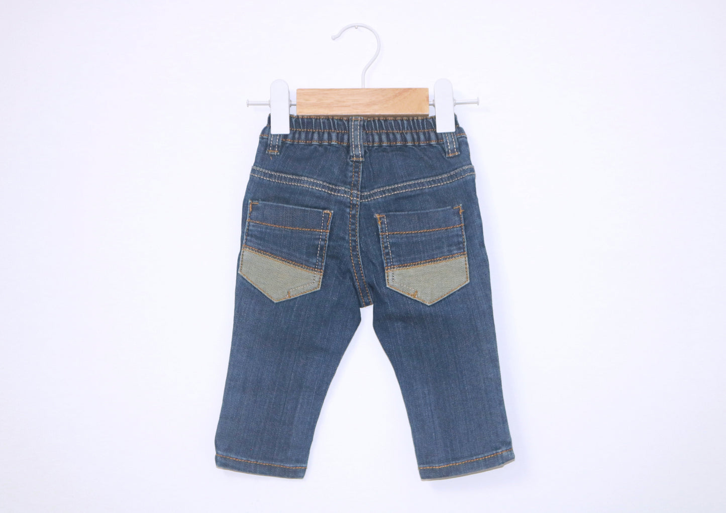 Calças de ganga (jeans) para Bebé Menino de 3 - 6 meses | Clobies