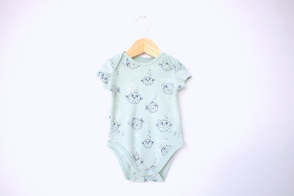 Body manga curta ▪️ Bebé 3 - 6 meses