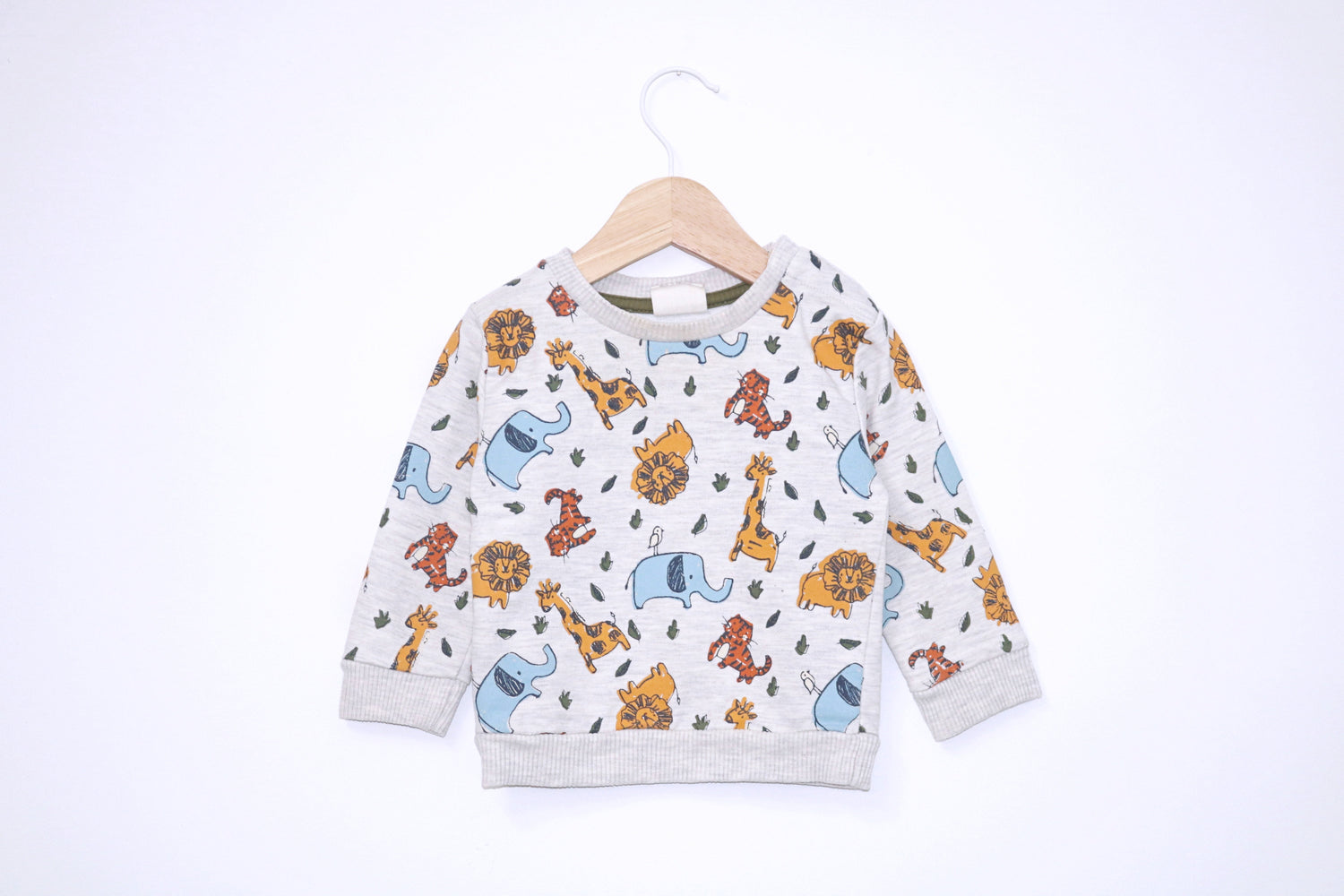 Camisola de Algodão Grossa para Bebé Menino de 6 - 9 meses | Clobies