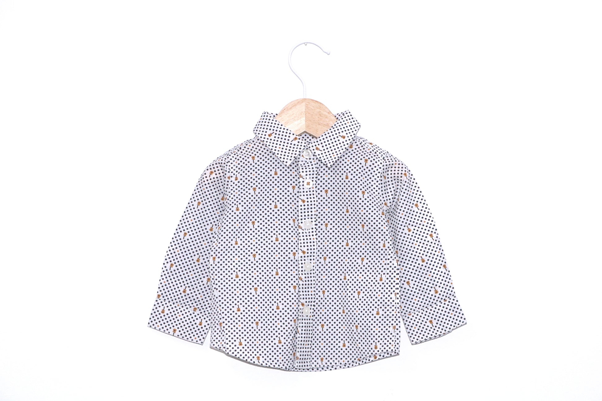 Camisa para Bebé Menino de 1 - 3 meses | Clobies