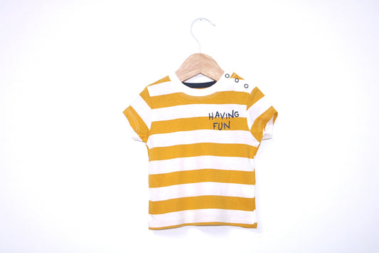 T-shirt para Bebé Menino de 1 - 3 meses | Clobies