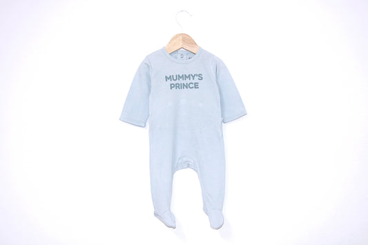 Babygrow c/ pés para Bebé Menino de 1 - 3 meses | Clobies