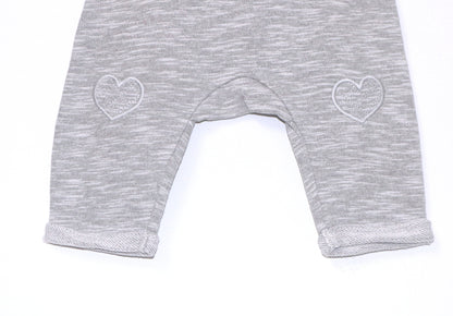 Calças moletão (fato treino) para Bebé Menina de 1 - 3 meses | Clobies
