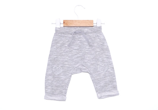 Calças moletão (fato treino) para Bebé Menina de 1 - 3 meses | Clobies