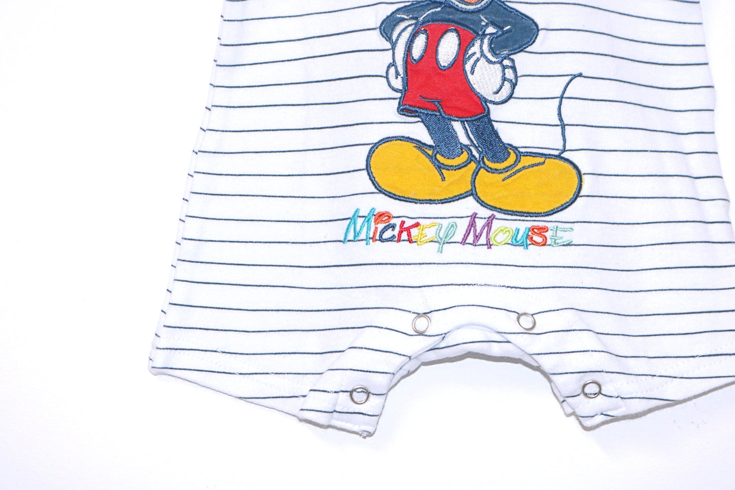 Pijama macacão manga curta para Bebé Menino de 1 - 3 meses | Clobies