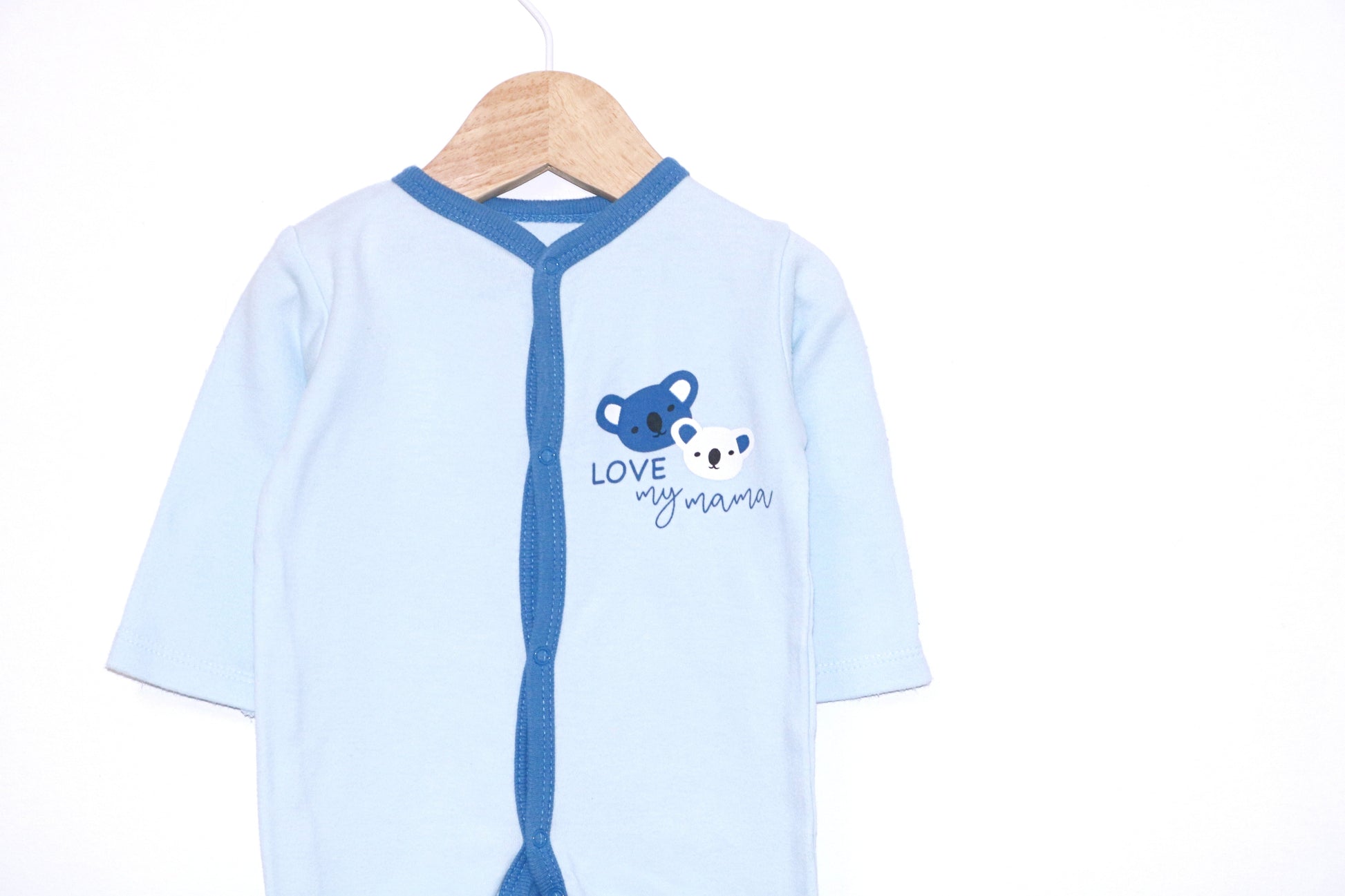 Babygrow c/ pés para Bebé Menino de 1 - 3 meses | Clobies