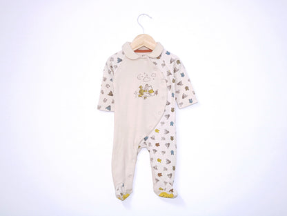 Babygrow c/ pés para Bebé Menino, Bebé Menina de 1 - 3 meses | Clobies