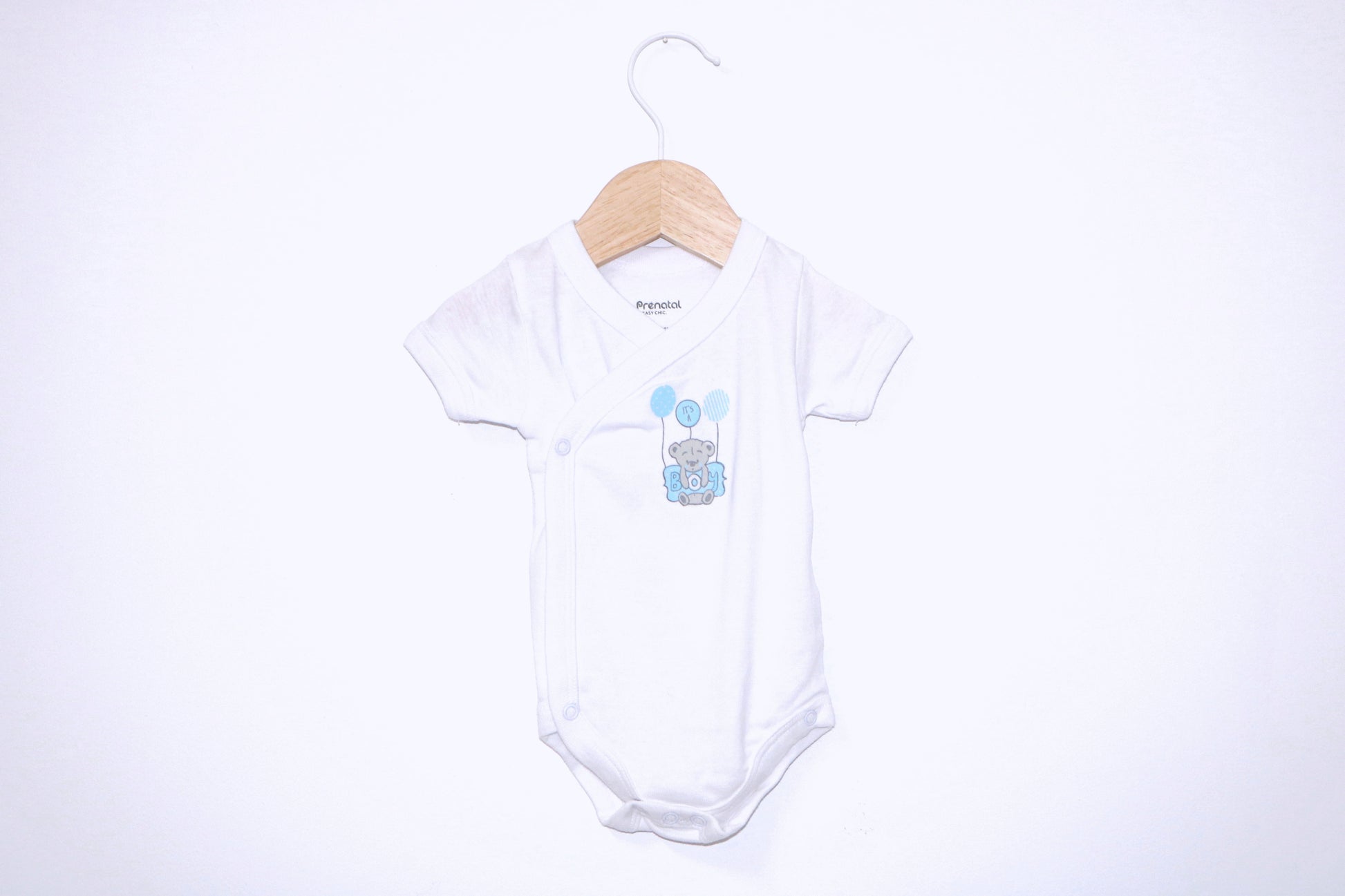 Body manga curta para Bebé Menino de 0/1 meses | Clobies