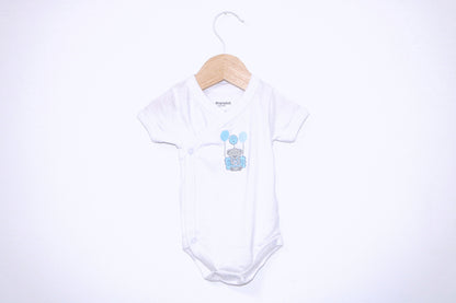 Body manga curta para Bebé Menino de 0/1 meses | Clobies