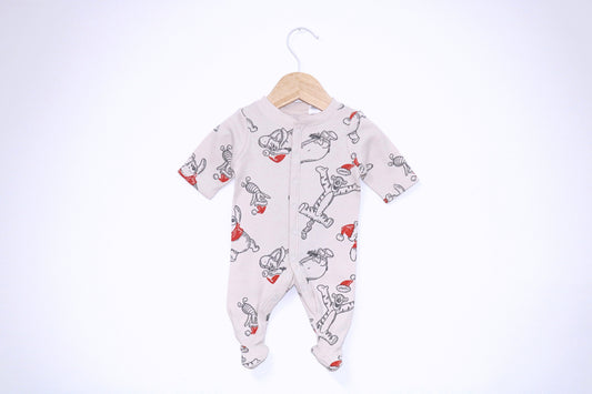 Babygrow c/ pés para Bebé Menino, Bebé Menina de 0 meses | Clobies