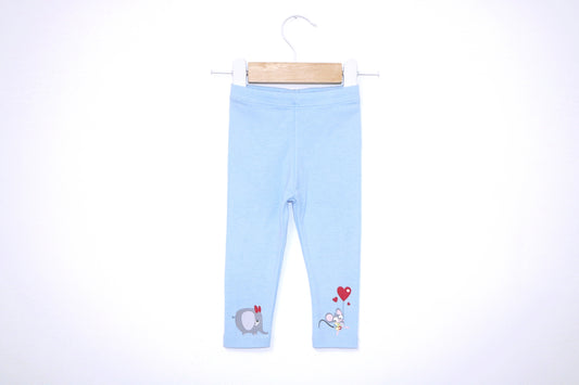 Calças leggins para Bebé Menina de 6 - 9 meses | Clobies