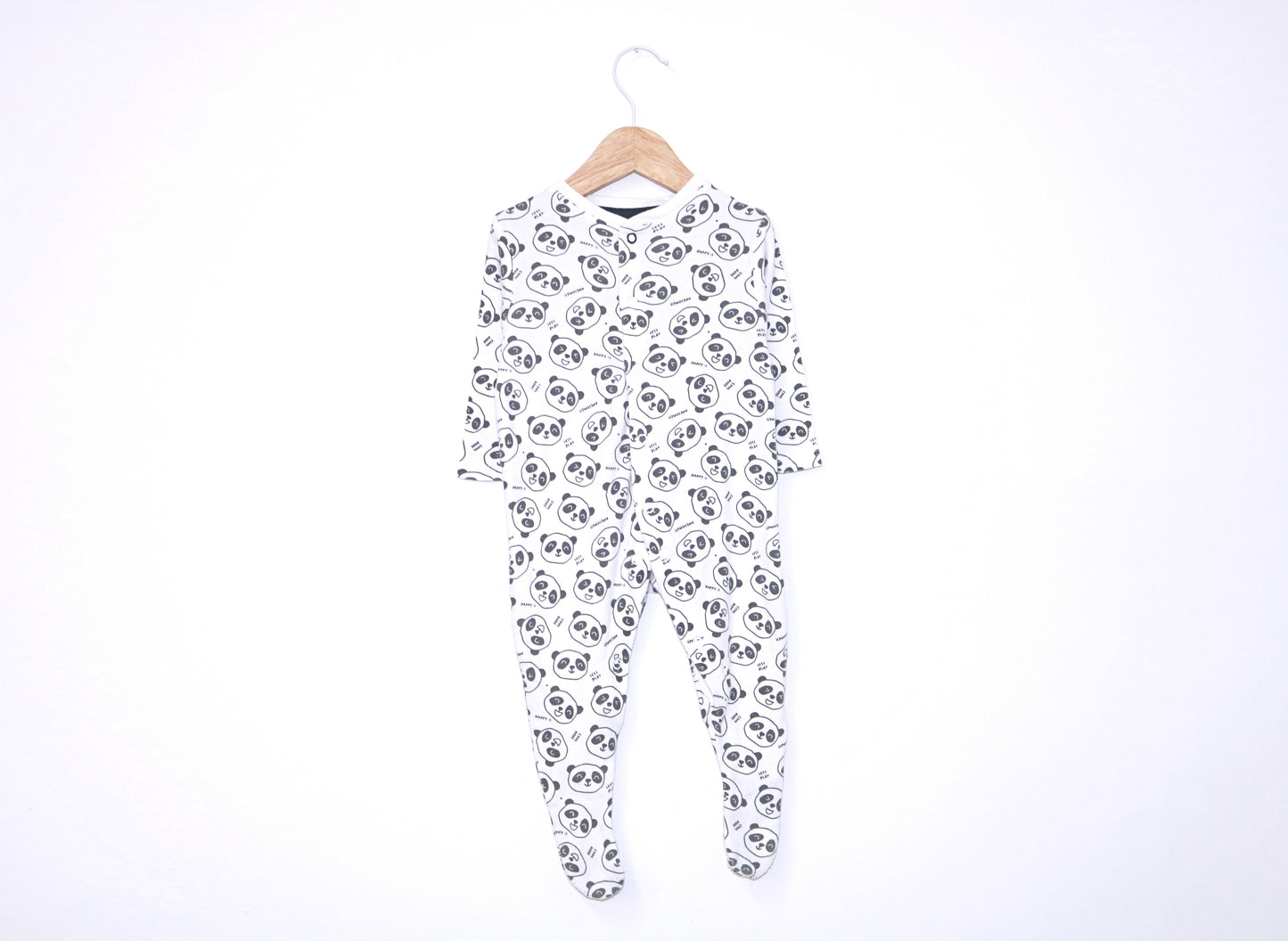 Babygrow c/ pés para Bebé Menina, Bebé Menino de 6 - 9 meses | Clobies