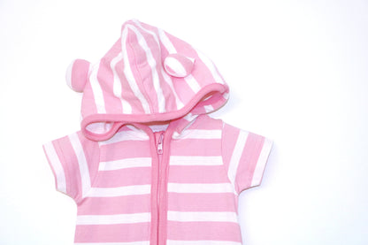 Jardineira/macacão c/calções para Bebé Menina de 0/1 meses | Clobies