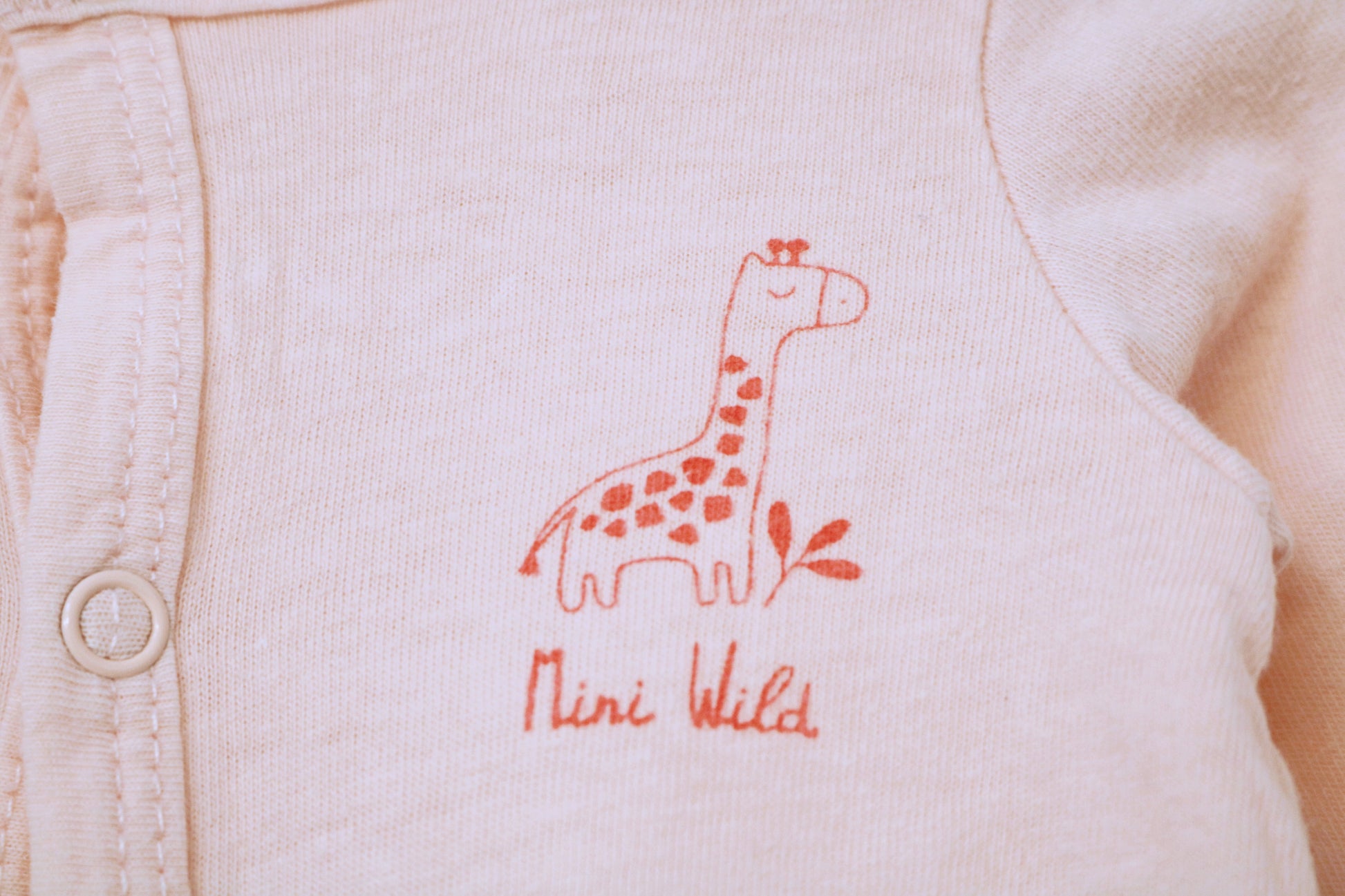 Babygrow c/ pés para Bebé Menina de 0/1 meses | Clobies