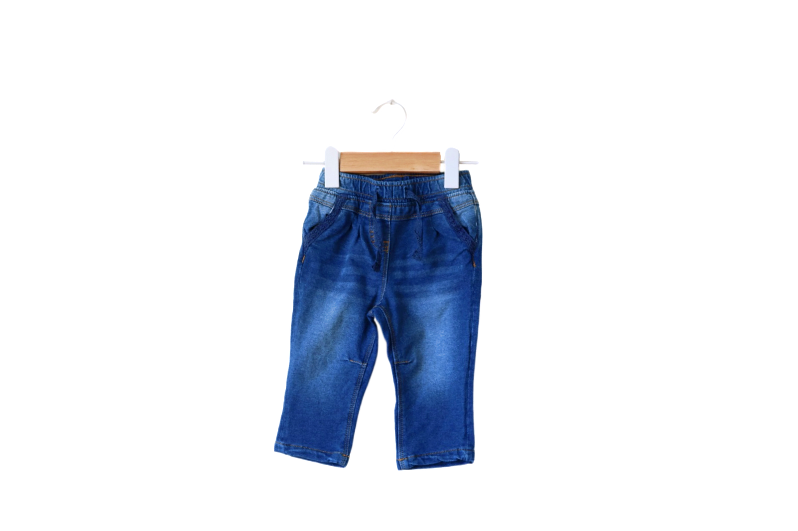 Calças de ganga (jeans) para Bebé Menina de 6 - 9 meses | Clobies