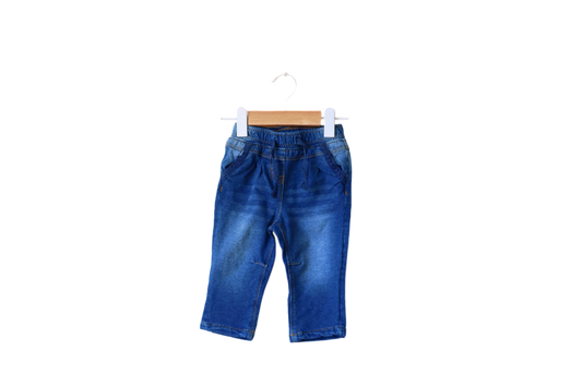 Calças de ganga (jeans) para Bebé Menina de 6 - 9 meses | Clobies