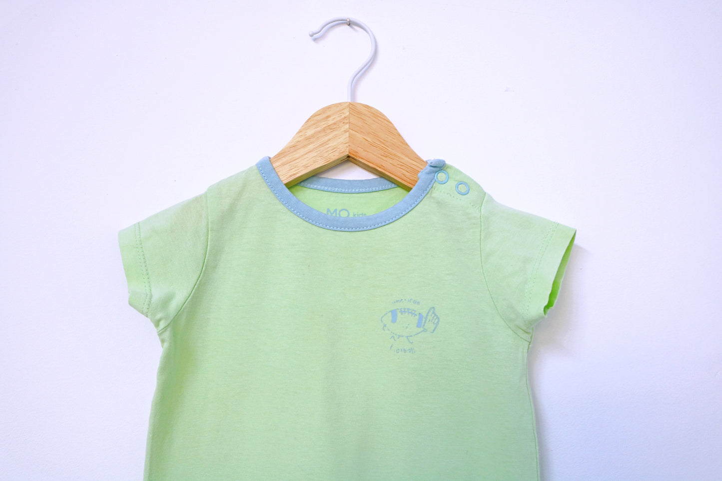 Pijama macacão manga curta para Bebé Menino de 3 - 6 meses | Clobies