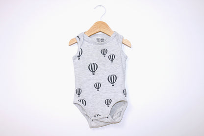 Body manga à cava para Bebé Menino de 6 - 9 meses | Clobies