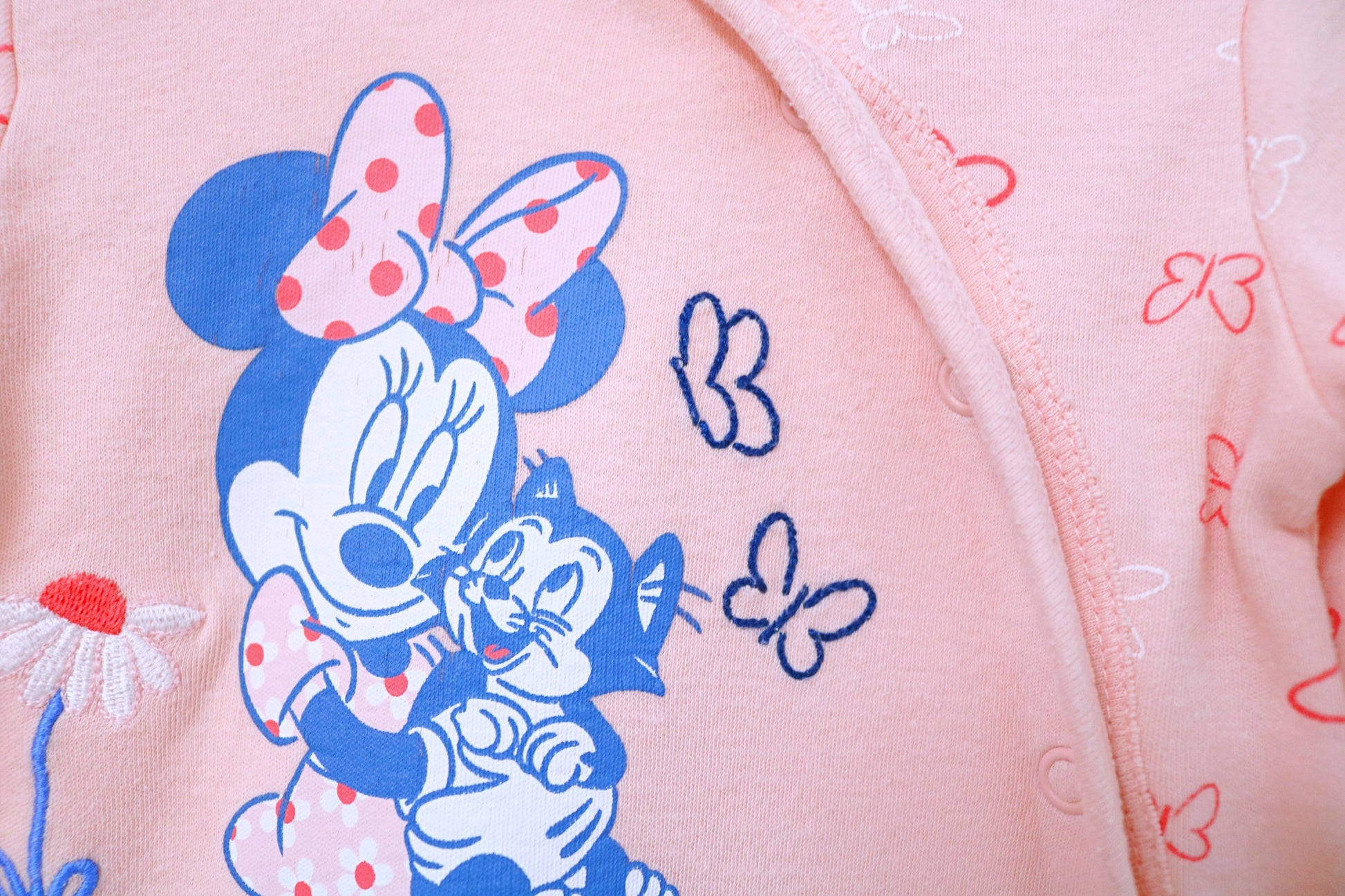 Babygrow c/ pés para Bebé Menina de 0/1 meses | Clobies