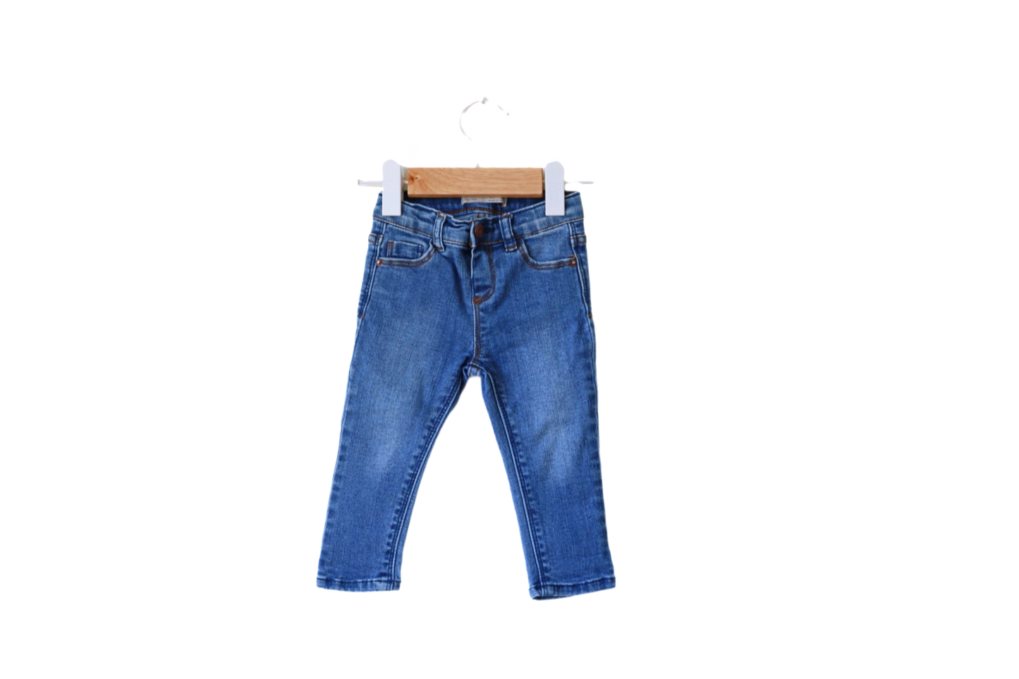 Calças de ganga (jeans) para Bebé Menina, Bebé Menino de 6 - 9 meses | Clobies