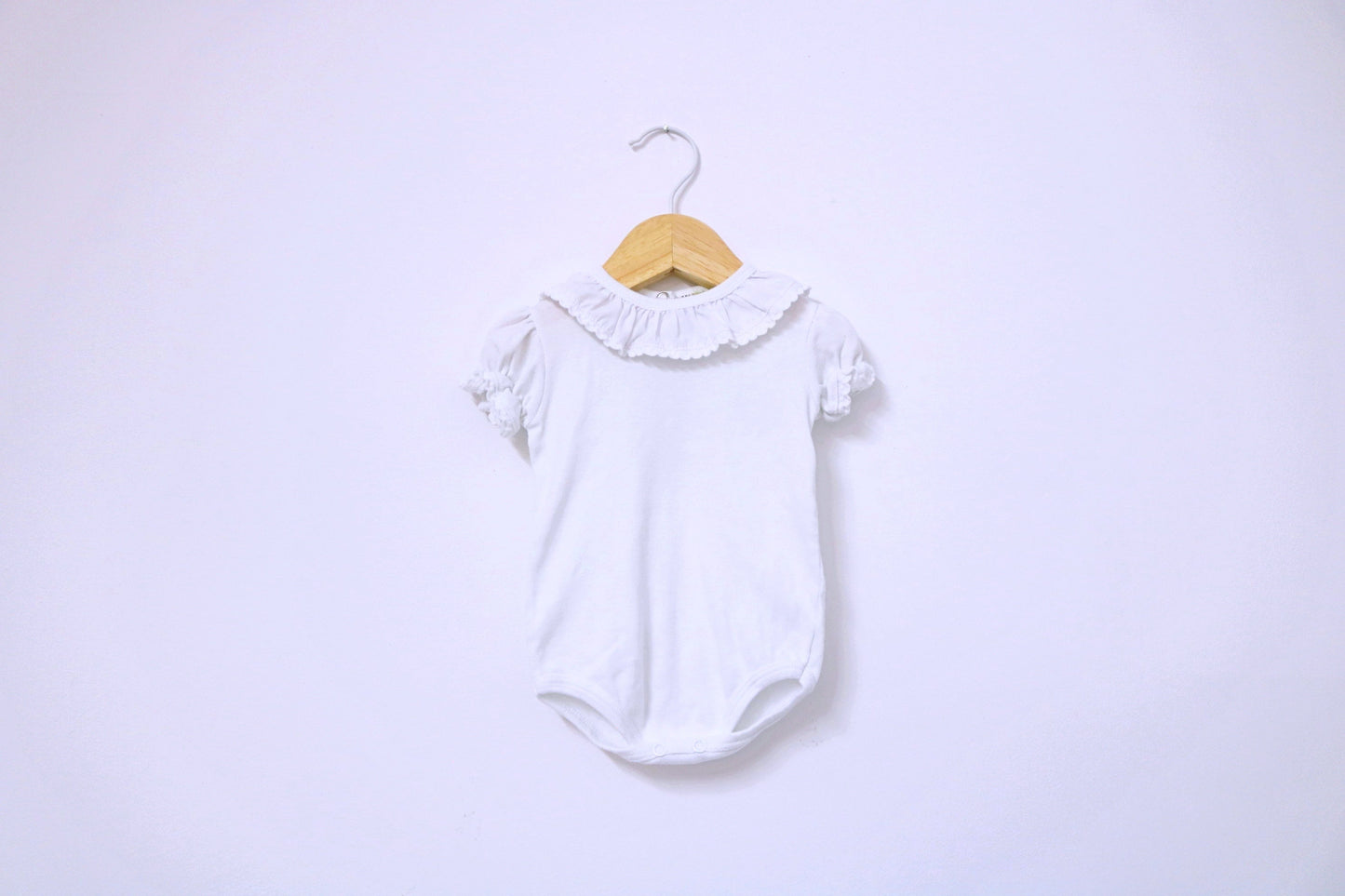 Body com gola manga curta para Bebé Menina, Bebé Menino de 0/1 meses | Clobies