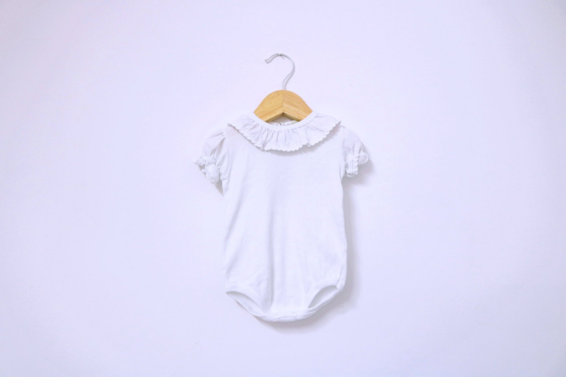 Body com gola manga curta para Bebé Menina, Bebé Menino de 0/1 meses | Clobies