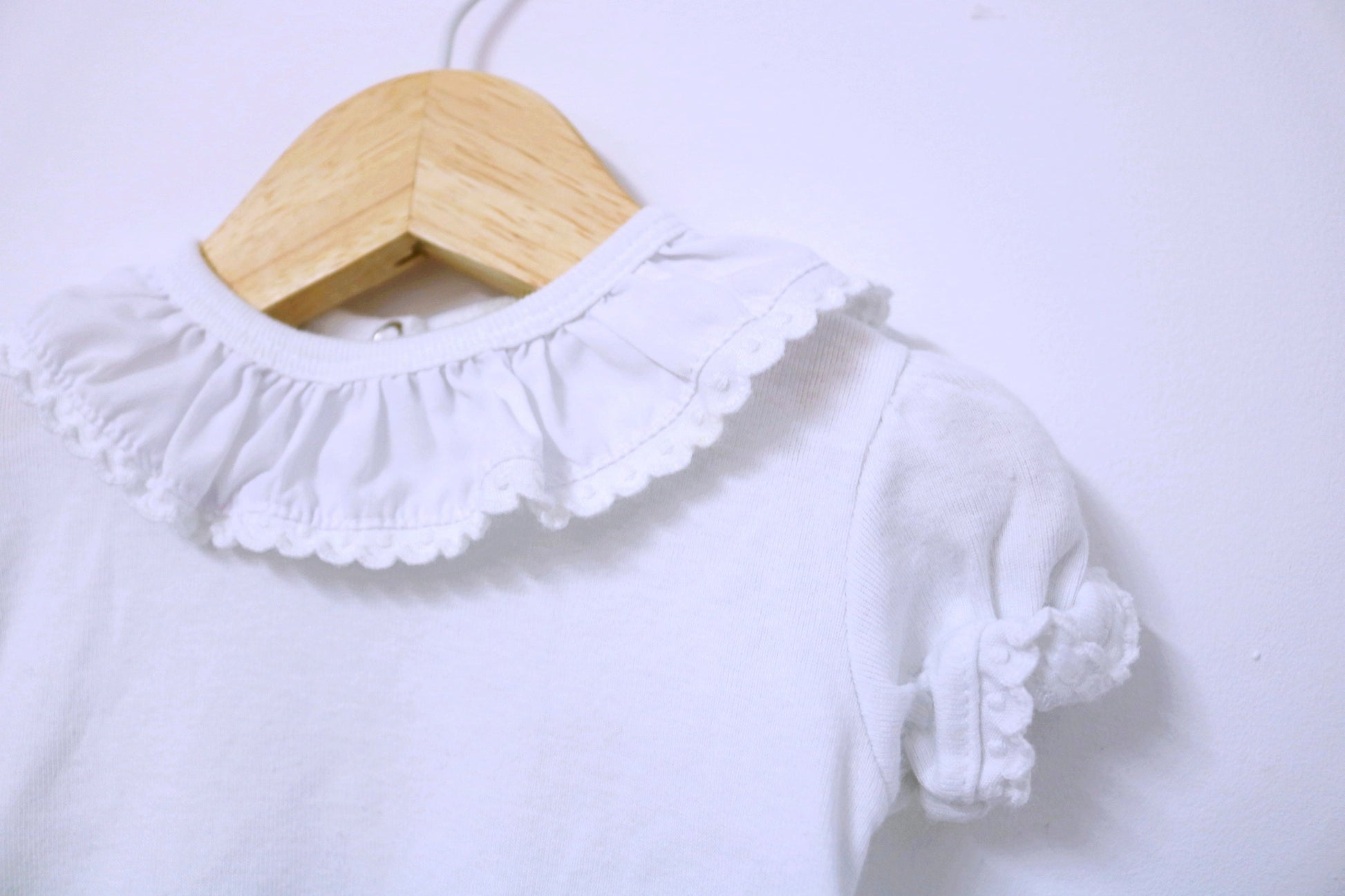 Body com gola manga curta para Bebé Menina, Bebé Menino de 0/1 meses | Clobies
