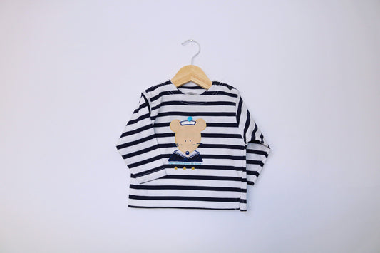 Camisola de Algodão Fina para Bebé Menina, Bebé Menino de 6 - 9 meses | Clobies
