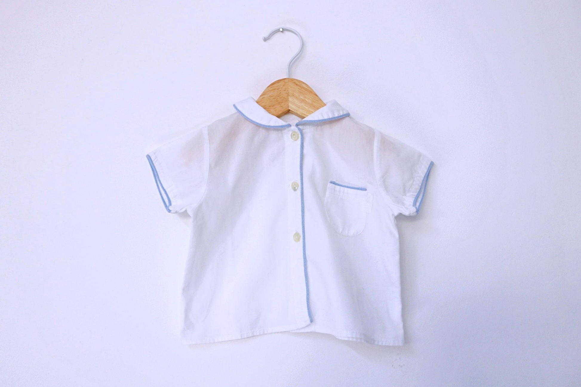 Camisa para Bebé Menino de 6 - 9 meses | Clobies