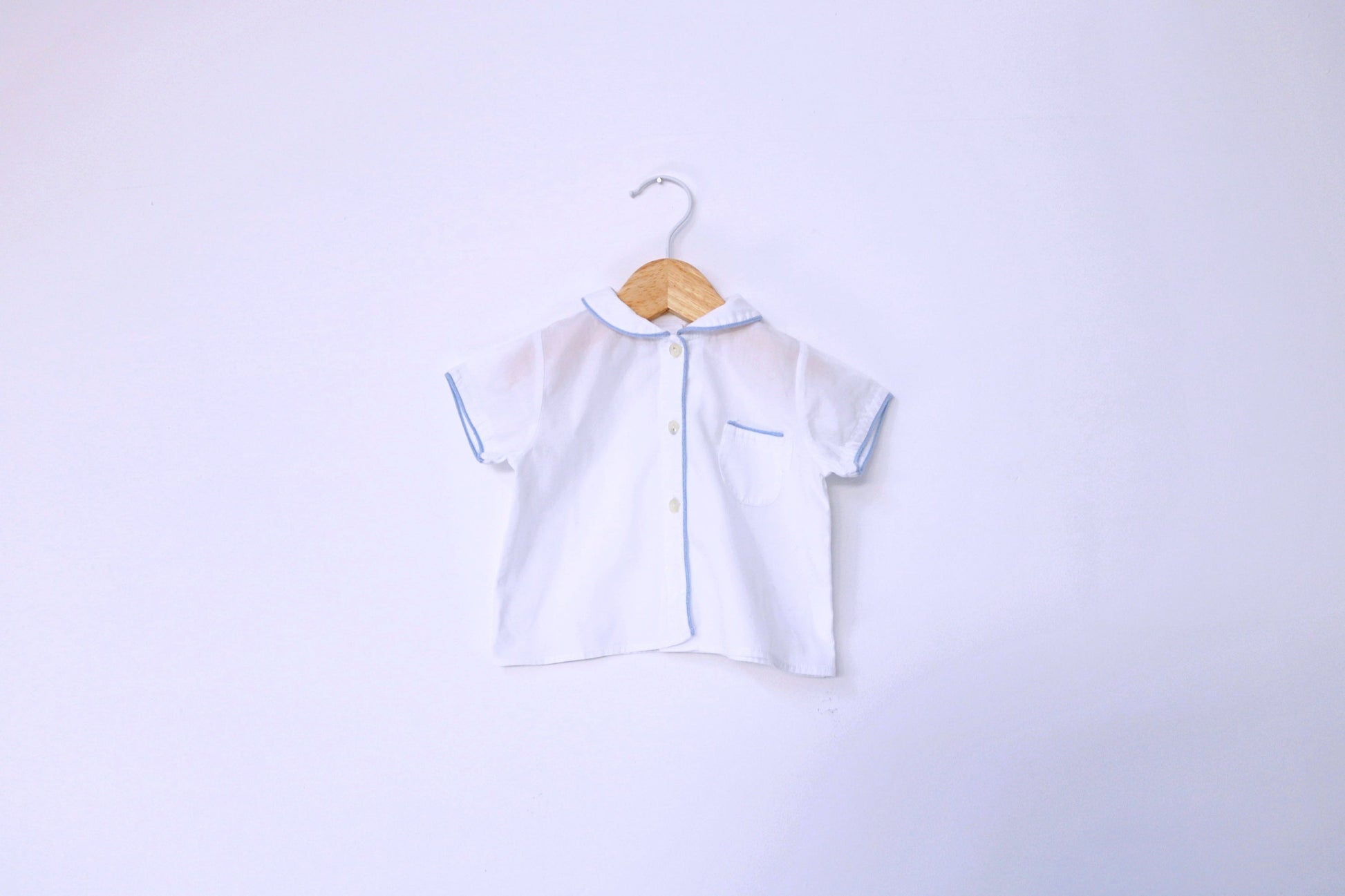 Camisa para Bebé Menino de 6 - 9 meses | Clobies