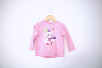 Camisola de Algodão Fina para Bebé Menina de 3 - 6 meses | Clobies