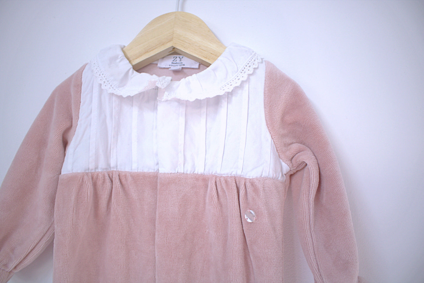 Babygrow c/ pés para Bebé Menina de 3 - 6 meses | Clobies