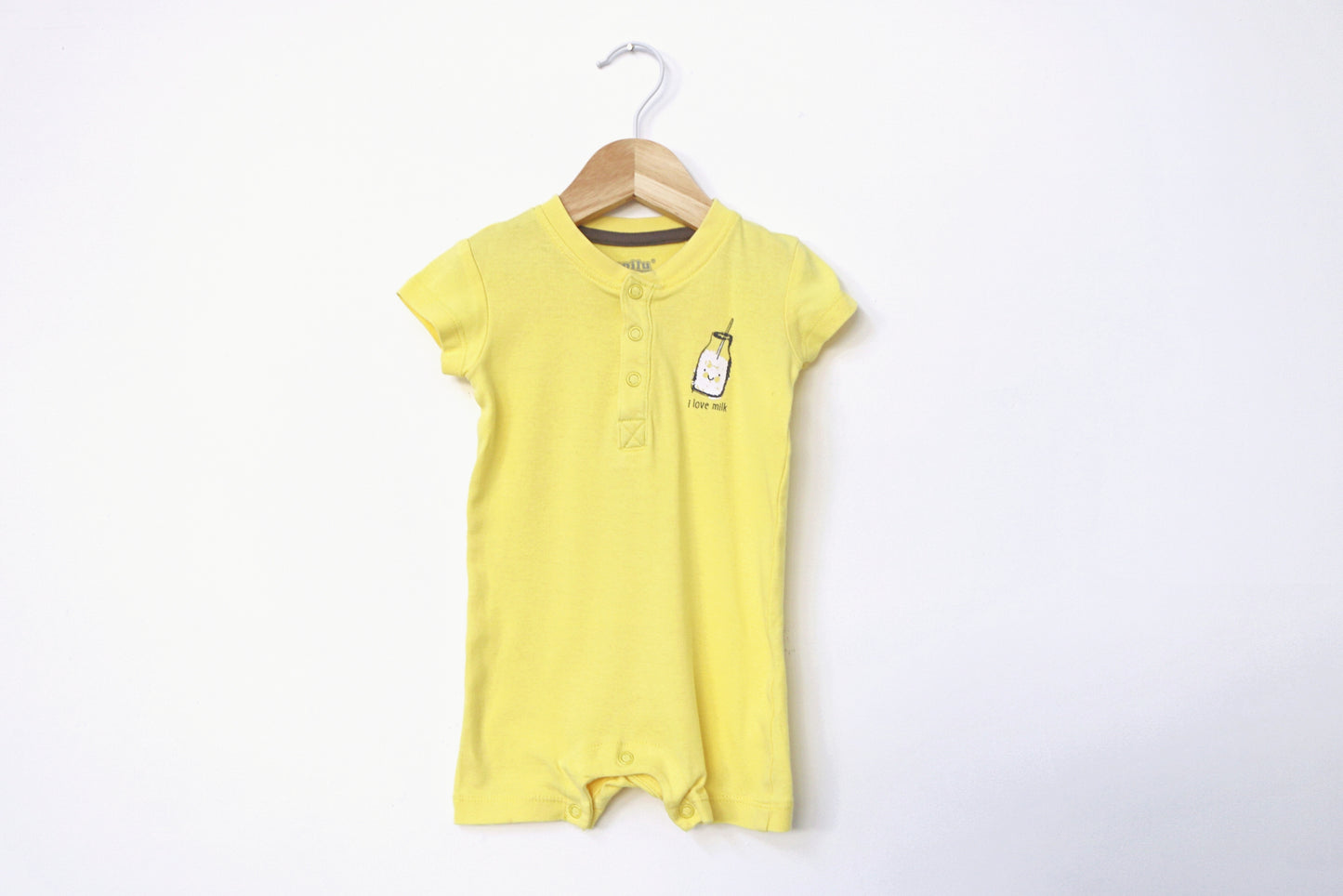 Pijama macacão manga curta ▪️ Bebé 3 - 6 meses