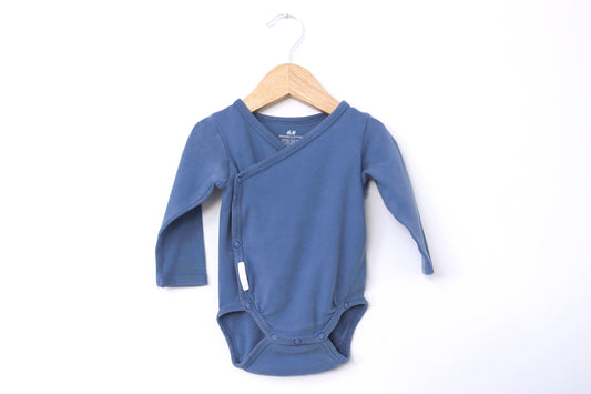 Body manga comprida para Bebé Menino de 1 - 3 meses | Clobies