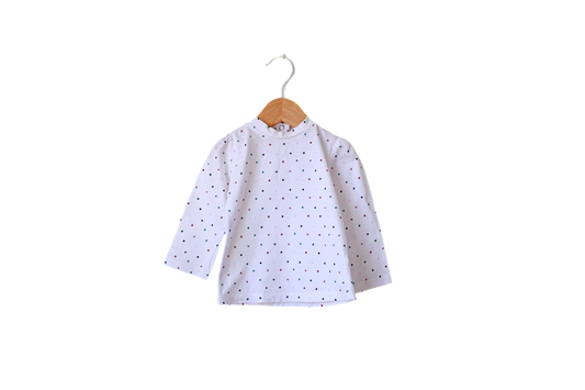 Camisola de Algodão Fina para Bebé Menina de 6 - 9 meses | Clobies