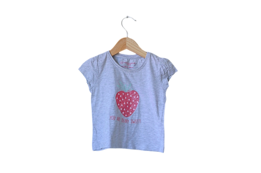 T-shirt para Bebé Menina de 12 - 18 meses | Clobies