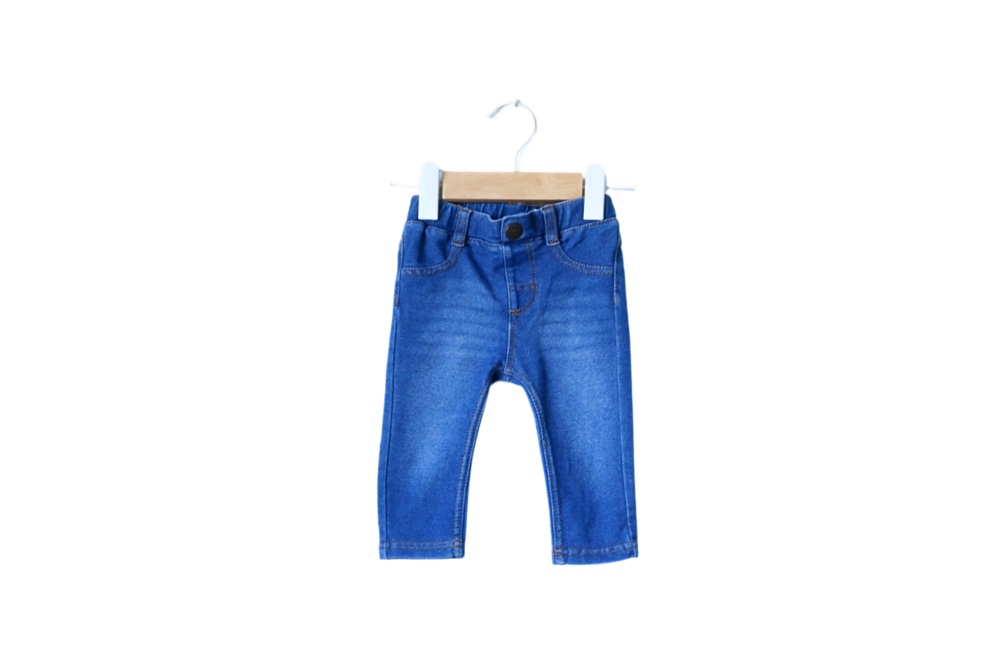 Calças de ganga (jeans) para Bebé Menina de 6 - 9 meses | Clobies