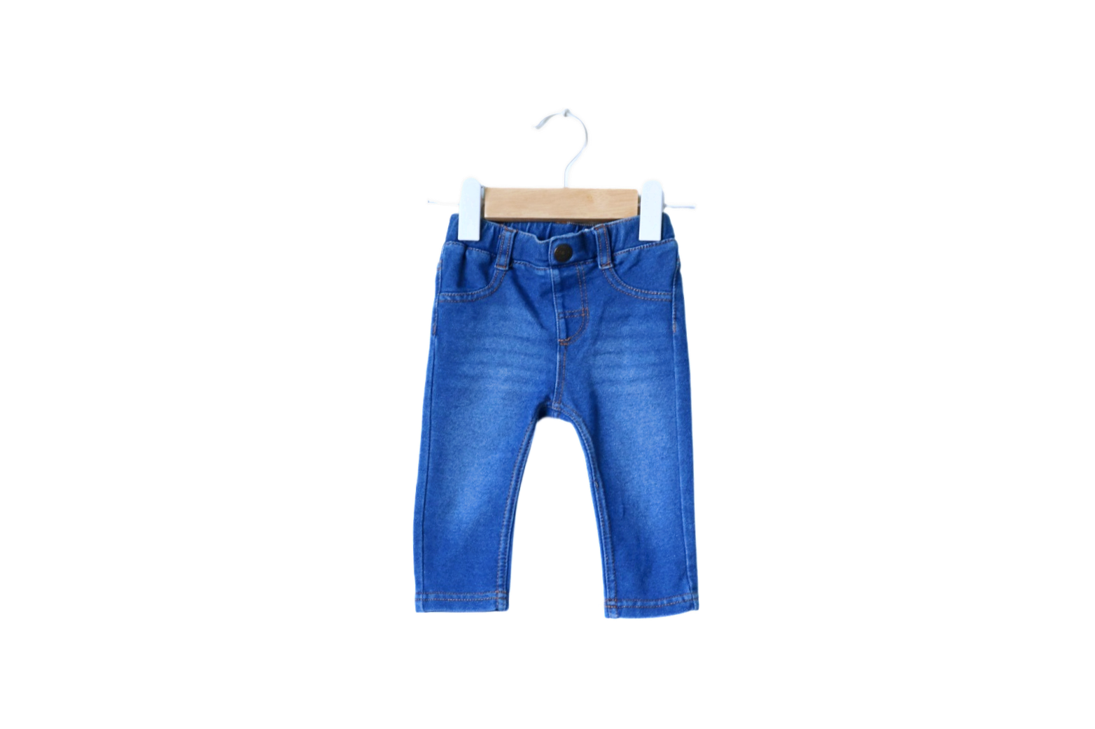 Calças de ganga (jeans) para Bebé Menina de 6 - 9 meses | Clobies