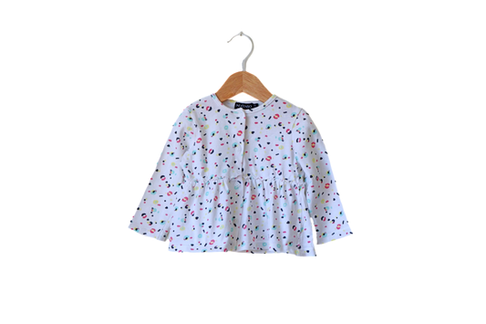 Túnica para Bebé Menina de 6 - 9 meses | Clobies