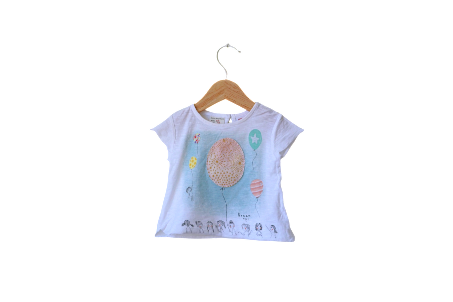 T-shirt para Bebé Menina de 3 - 6 meses | Clobies