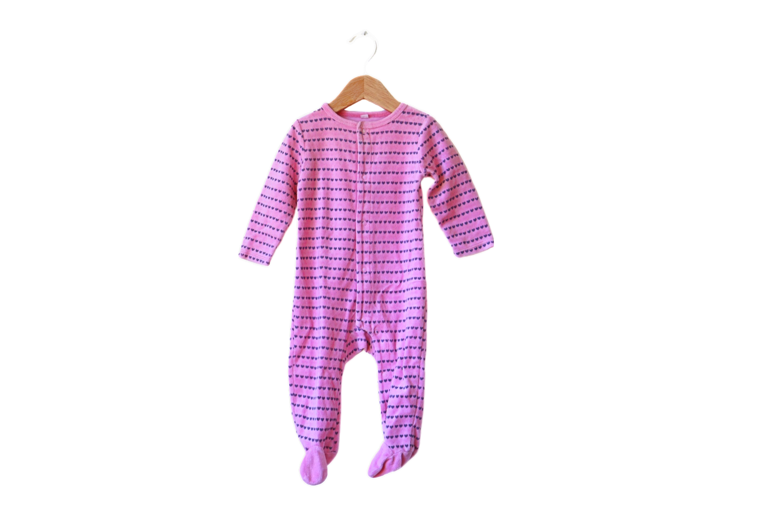 Babygrow c/ pés para Bebé Menina de 9 - 12 meses | Clobies