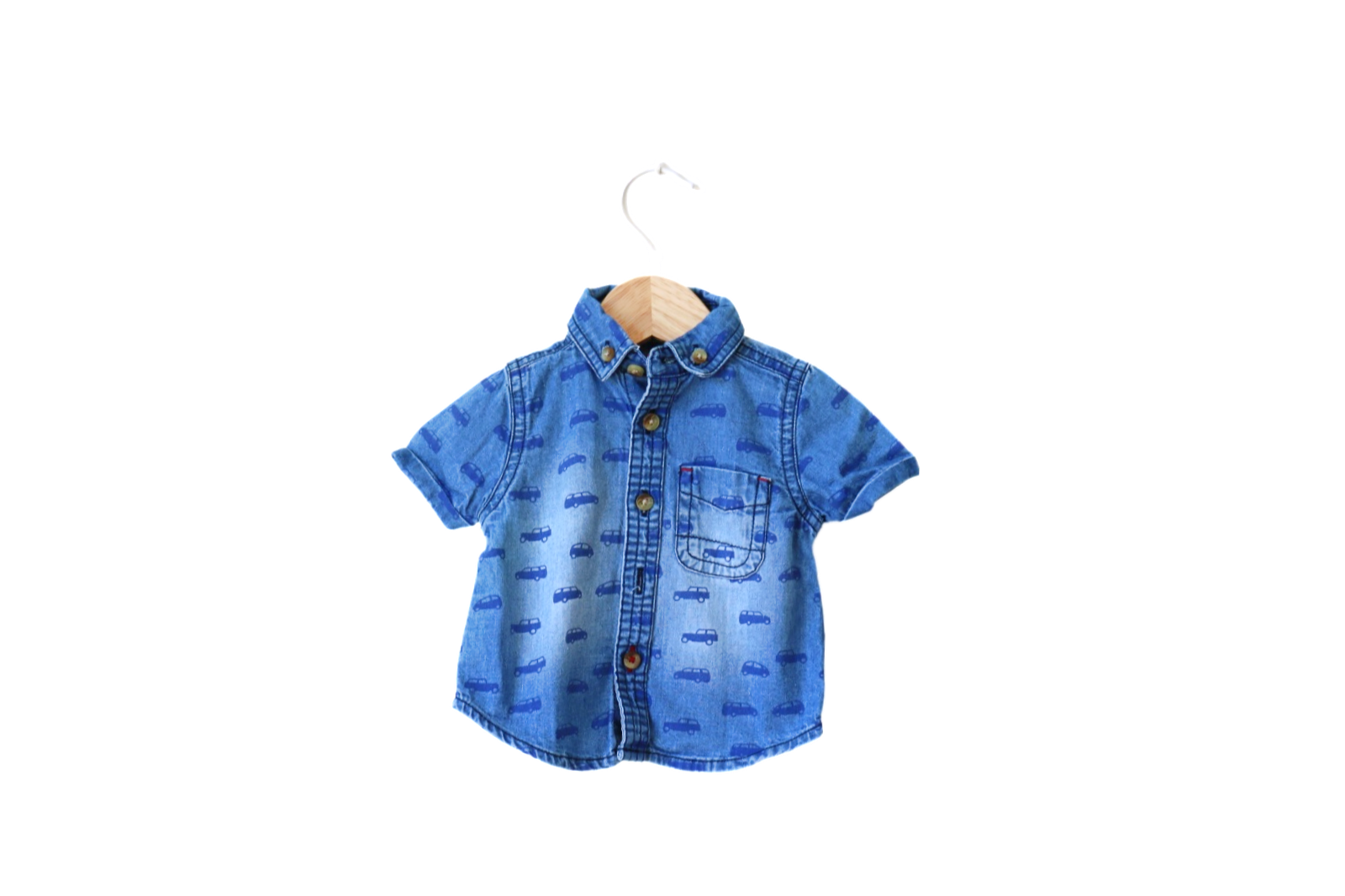 Camisa para Bebé Menino de 1 - 3 meses | Clobies