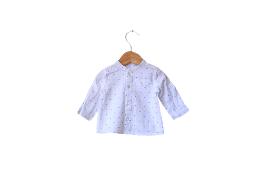 Camisa para Bebé Menino de 0/1 meses | Clobies