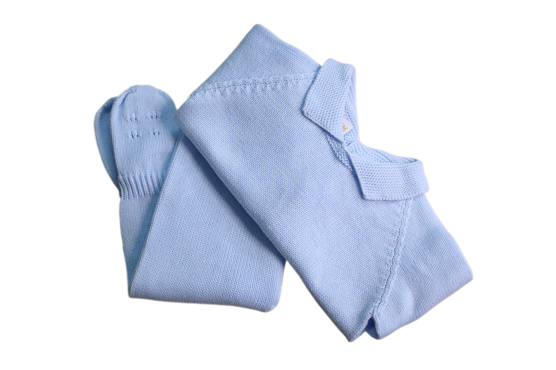 Clobies | Conjunto Malha Clássico para Bebé Menino de 0 meses