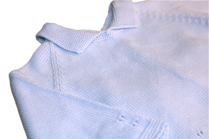 Clobies | Conjunto Malha Clássico para Bebé Menino de 0 meses