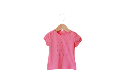 T-shirt para Bebé Menina de 3 - 6 meses | Clobies