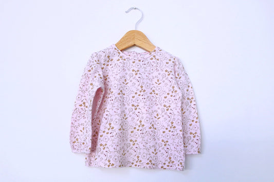 Camisola de Algodão Fina para Bebé Menina de 9 - 12 meses | Clobies