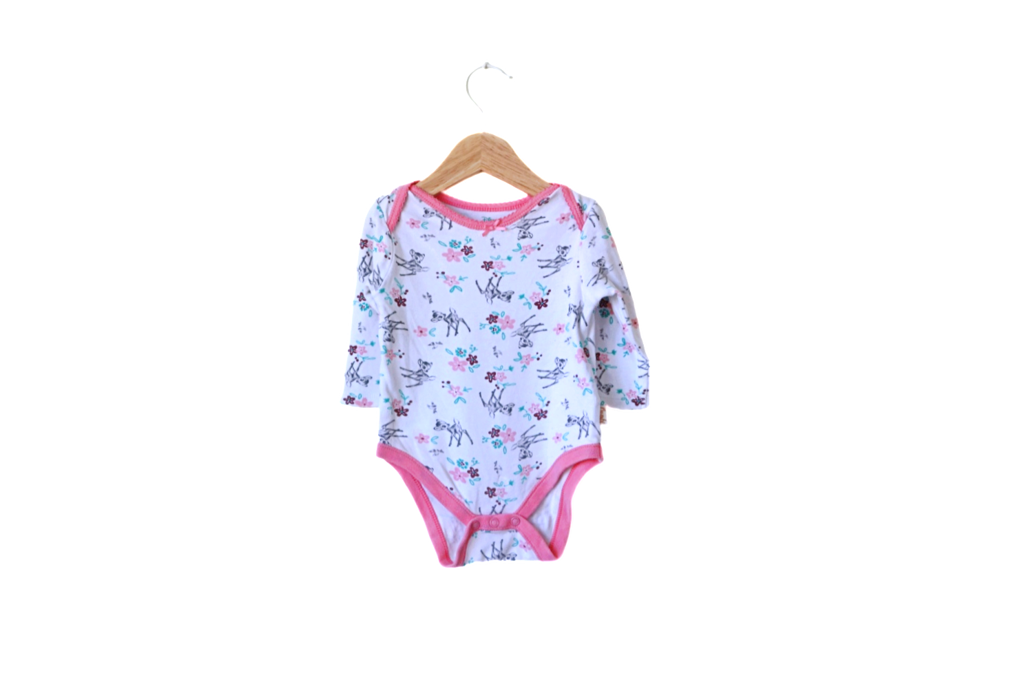 Body manga comprida para Bebé Menina de 6 - 9 meses | Clobies