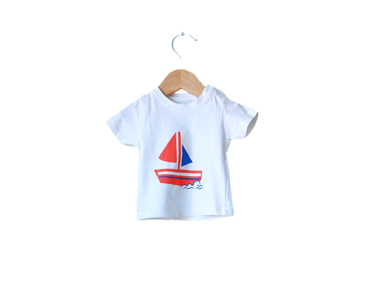 T-shirt para Bebé Menino de 0/1 meses | Clobies